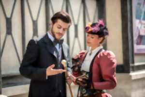 Scène théatralisée en costume