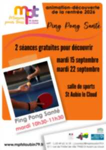 Découverte du Ping-Pong santé