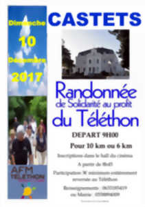 Randonnée au profit du Téléthon