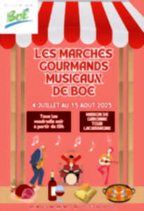 photo Marchés gourmands musicaux de Boé