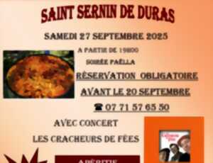 photo Soirée Paëlla royale Concert à la Clé des champs Saint Sernin de Duras
