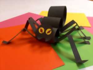Atelier créatif : Fabrication d’une araignée bondissante en papier cartonné