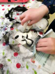 Atelier créatif : Fabrication d’une araignée bondissante en papier cartonné