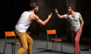 Max et Ju de la compagnie 'Le Scrupule du Gravier'