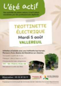photo Été actif : Trottinette électrique tout terrain