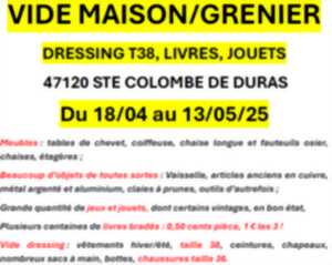 photo Vide Maison, Grenier et Dressing à Sainte Colombe de Duras