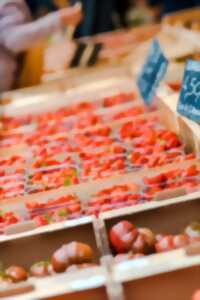 Marché traditionnel saisonnier