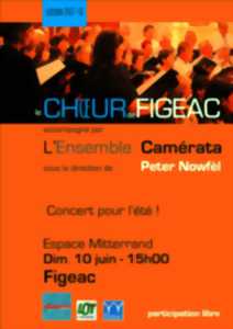 Concert  de l'orchestre de chambre Camérata et choeur de Figeac