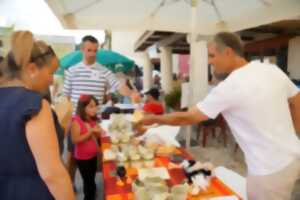 Marché de Najac le dimanche matin