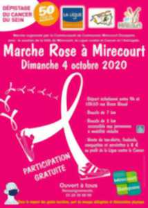 photo Marche rose à Mirecourt