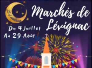 Marché nocturne de Lévignac de Guyenne