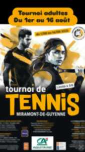 photo Tournoi de tennis - adultes